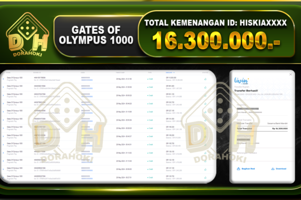 Gates Of Olympus 1000 16.300.000