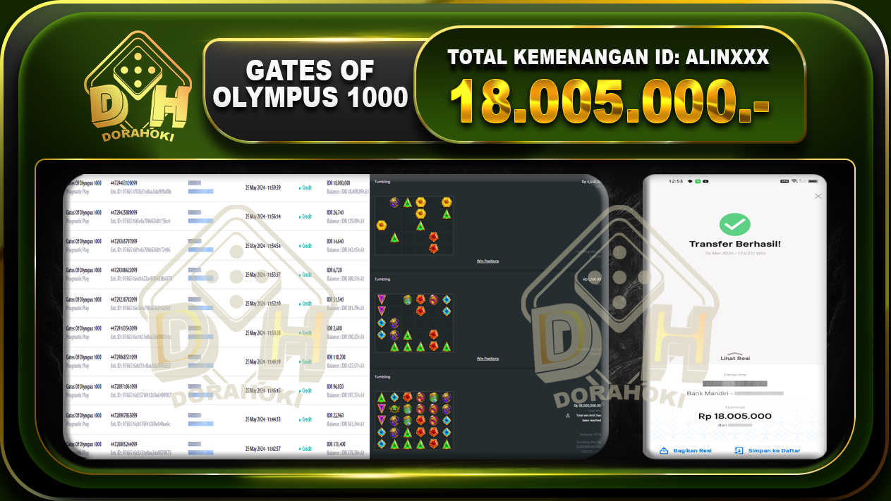 Gates Of Olympus 1000 18.005.000