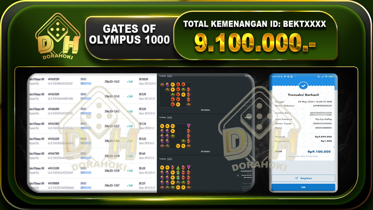 Gates Of Olympus 1000 9.100.000