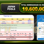 BUKTI JP DORAHOKI JAPAN 19.600.000