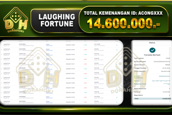 Laughing Fortune 14.600.000