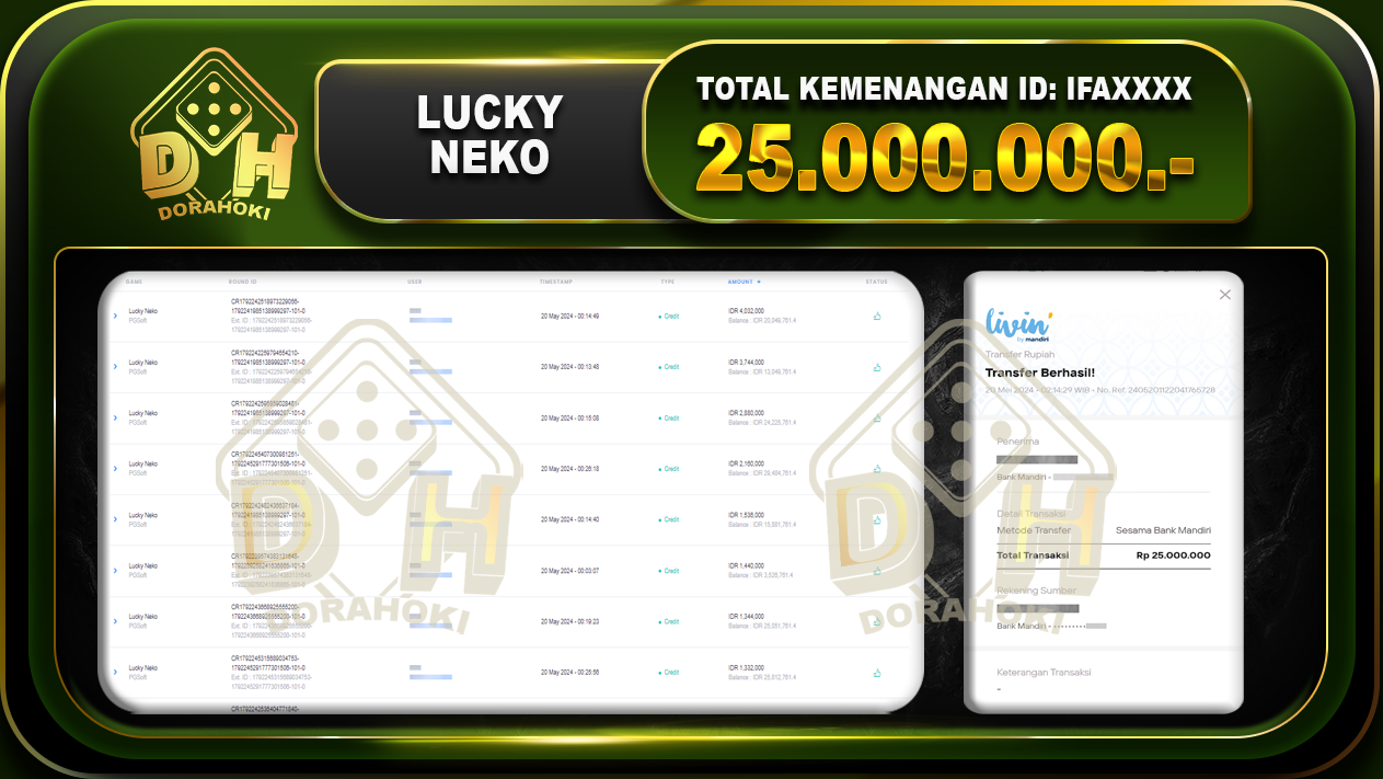 Lucky Neko 25.000.000