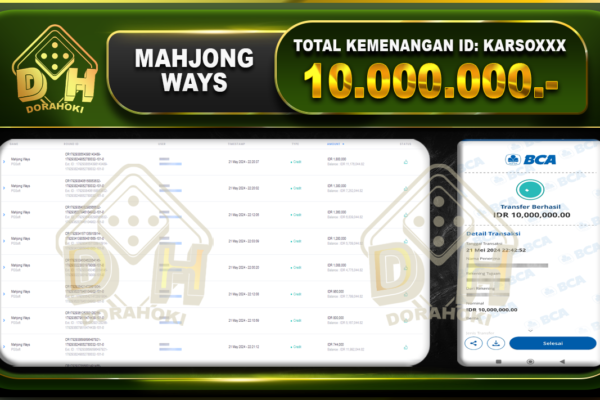 Mahjong Ways 10.000.000