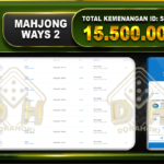 Mahjong Ways 15.500.000