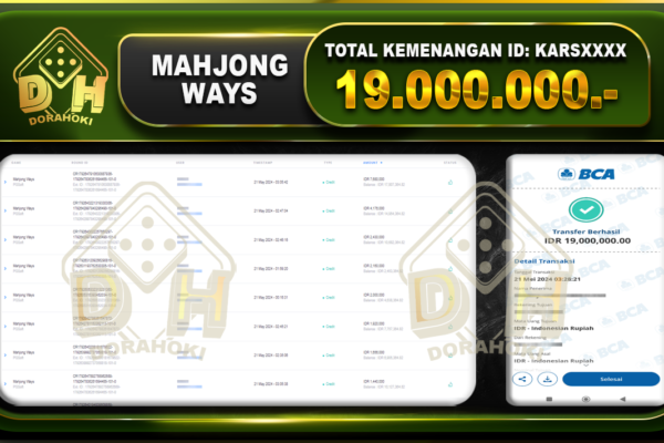 Mahjong Ways 19.000.000