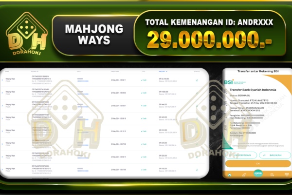 Mahjong Ways 29.000.000