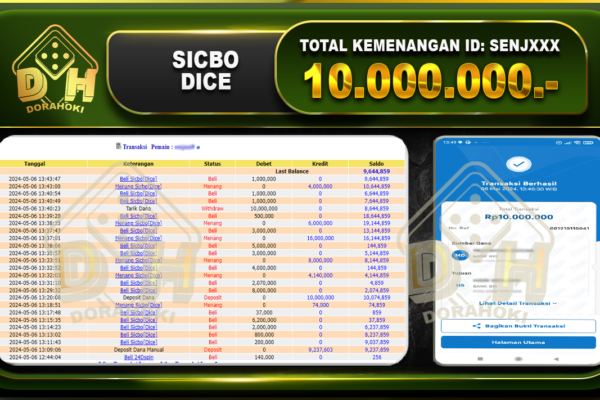 Sicbo Dice 10.000.000