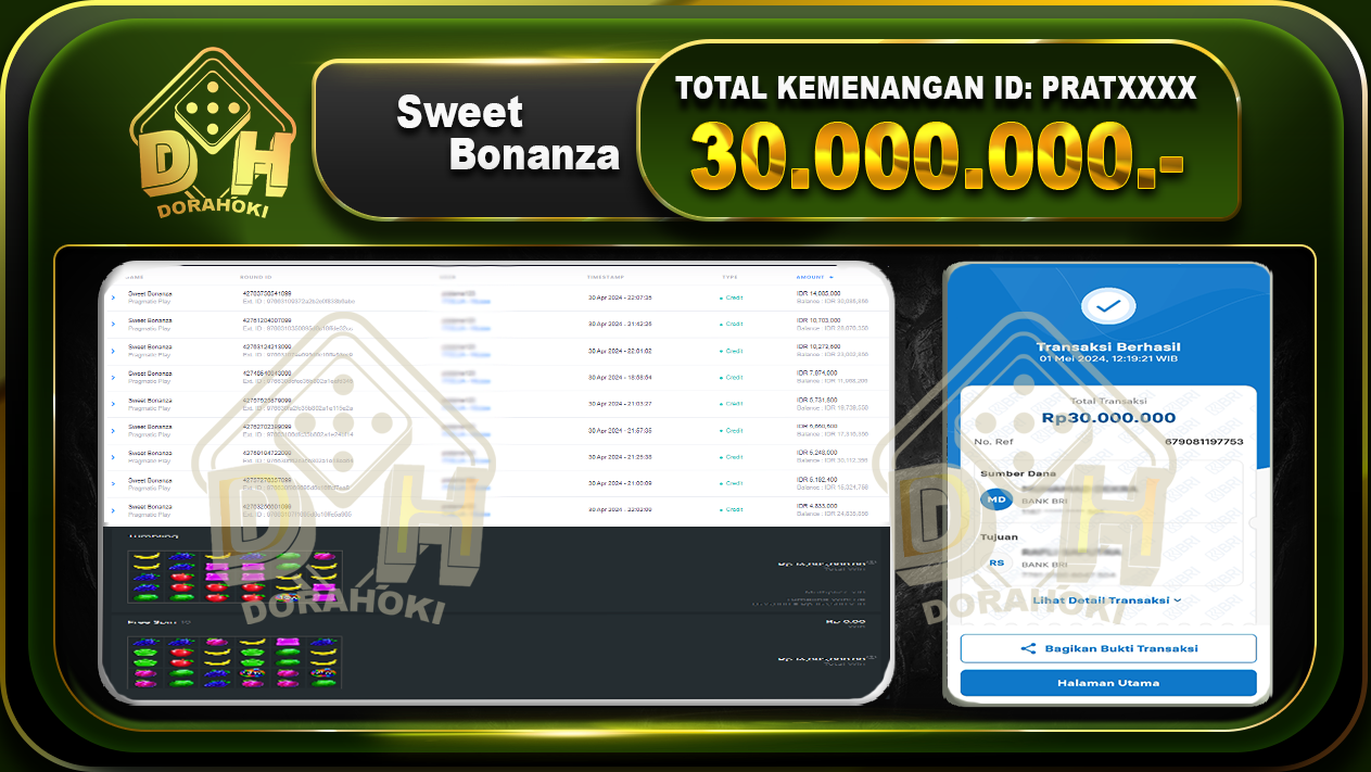 Sweet Bonanza 30.000.000