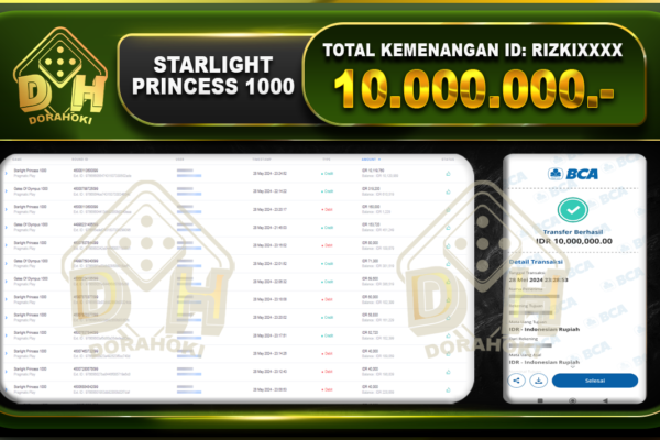 Starlight Princess 1000 10.000.000