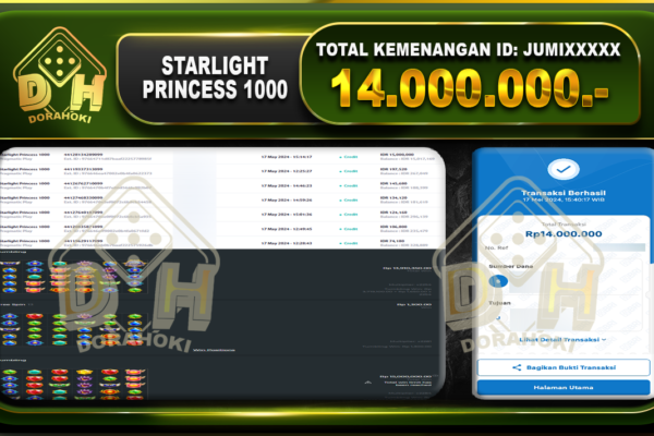 Starlight Princess 1000 14.000.000