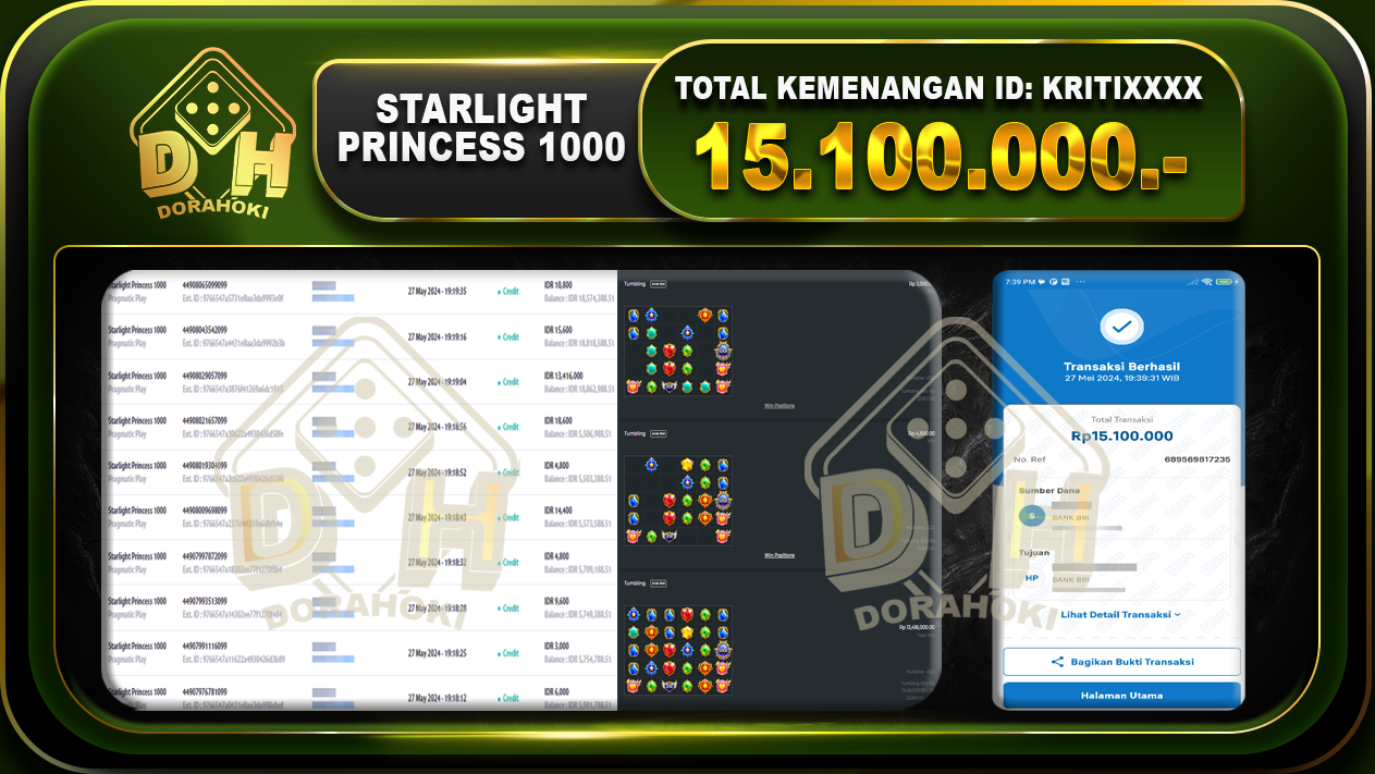 Starlight Princess 1000 15.100.000