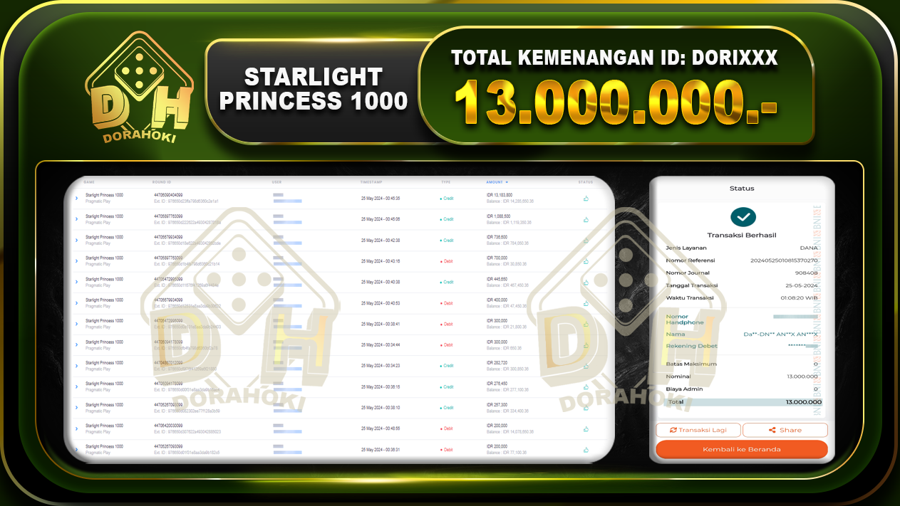 Starlight Princess 13.000.000