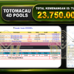 TOGEL Toto Macau 23.750.000