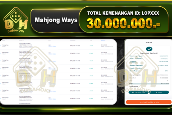 Mahjong Ways 30.000.000