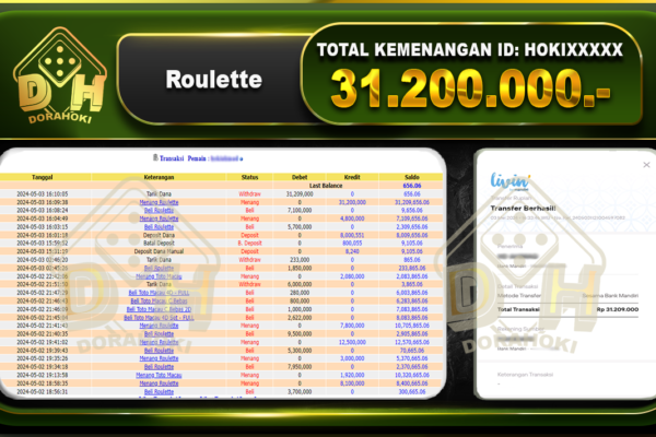 ROULETTE 31.200.000