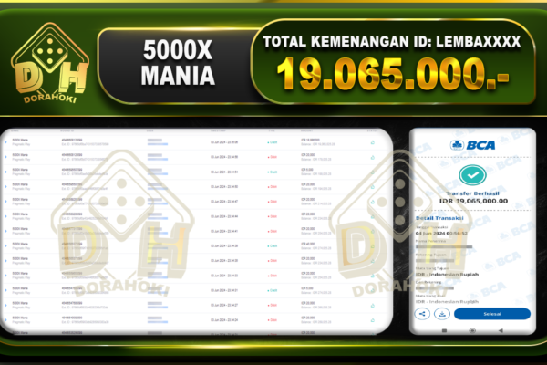 5000X Mania 19.065.000