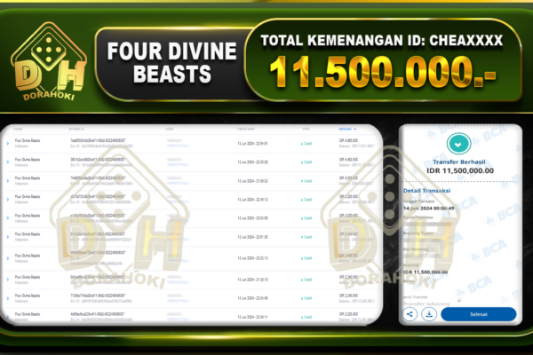 Four Divine Beasts Rp.11.500.000