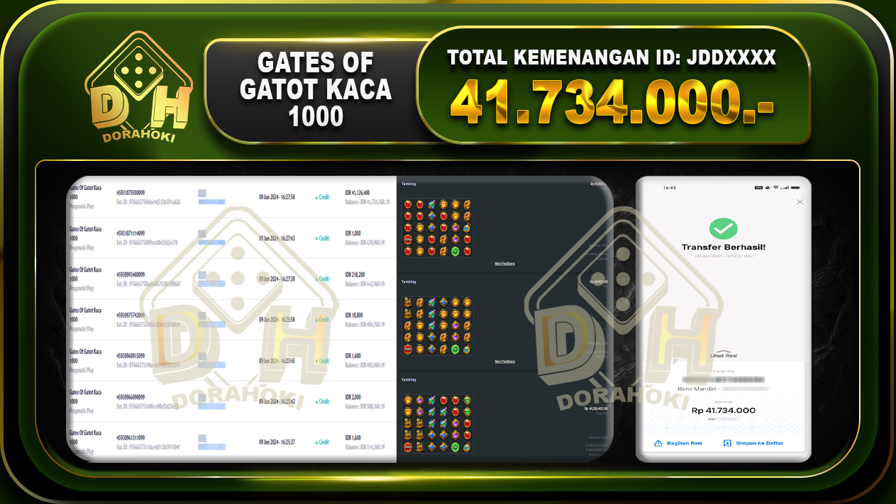 GATES OF GATOT KACA 1000 Rp.41.734.000