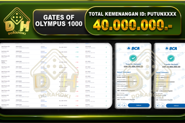 GATES OF OLYMPUS 1000 Rp.40.000.000