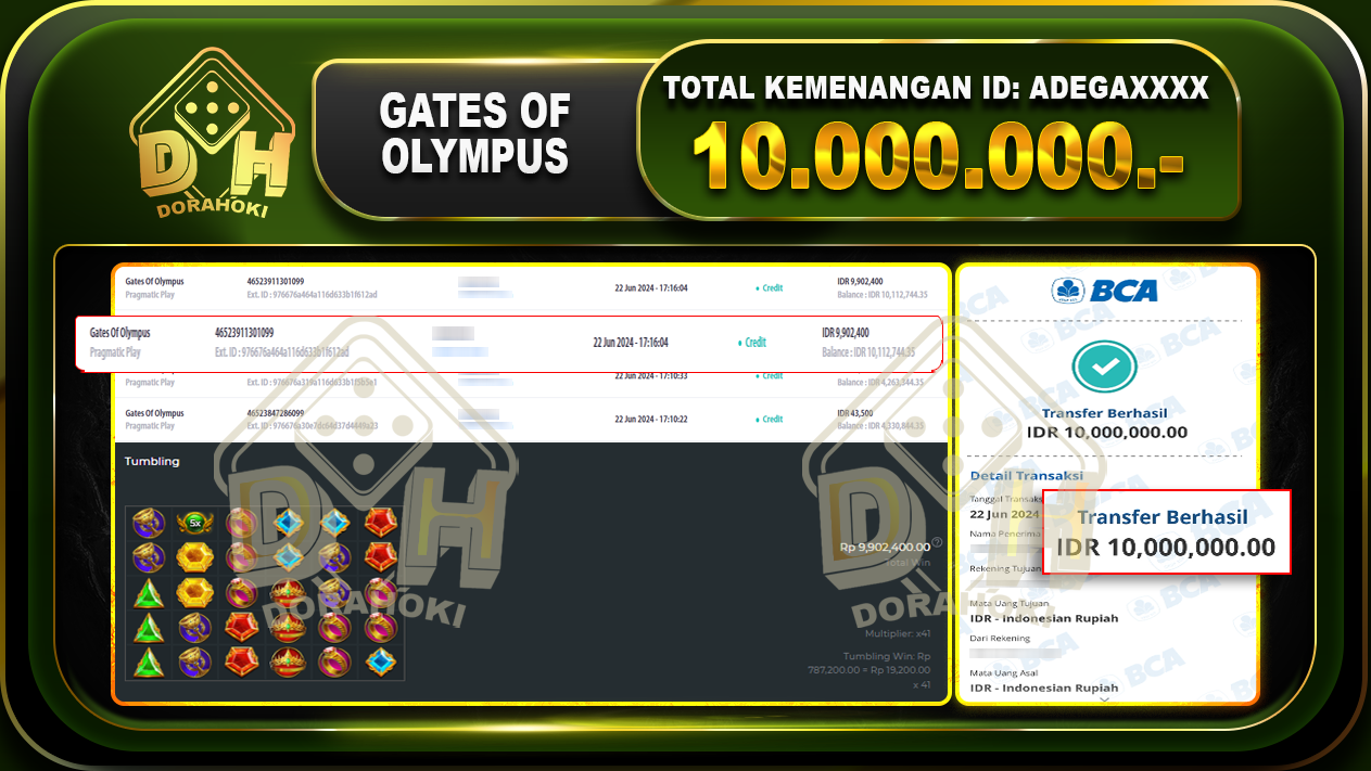 GATES OF OLYMPUS RP.10.000.000