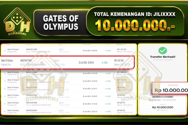 GATES OF OLYMPUS Rp.10.000.000