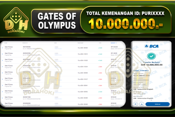 GATES OF OLYMPUS Rp.10.000.000