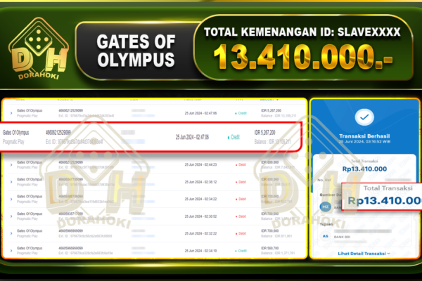 GATES OF OLYMPUS Rp.13.410.000