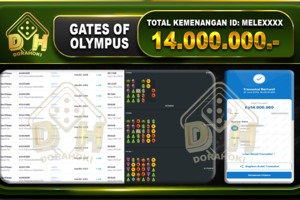 GATES OF OLYMPUS Rp.14.000.000