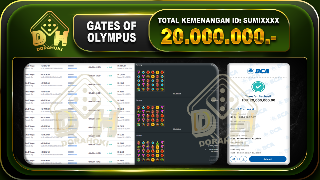 GATES OF OLYMPUS Rp.20.000.000