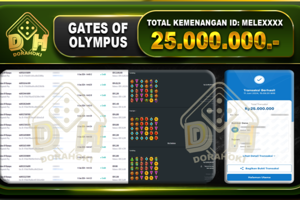 GATES OF OLYMPUS Rp.25.000.000