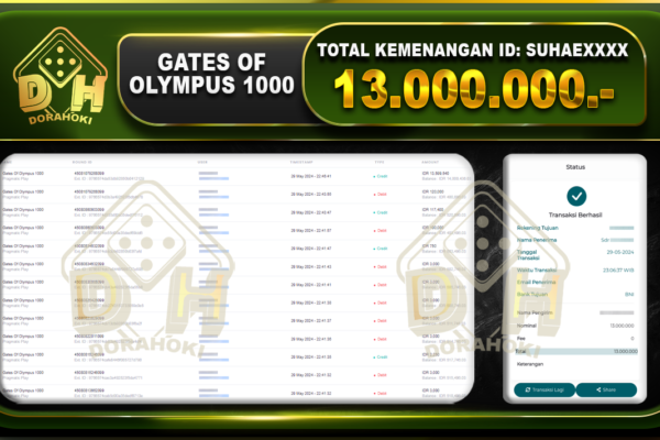 Gates Of Olympus 1000 13.000.000