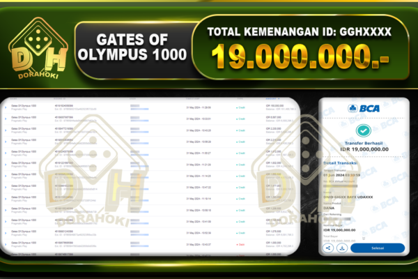 Gates Of Olympus 1000 19.000.000