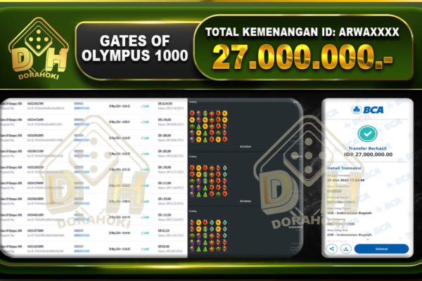 Gates Of Olympus 1000 27.000.000