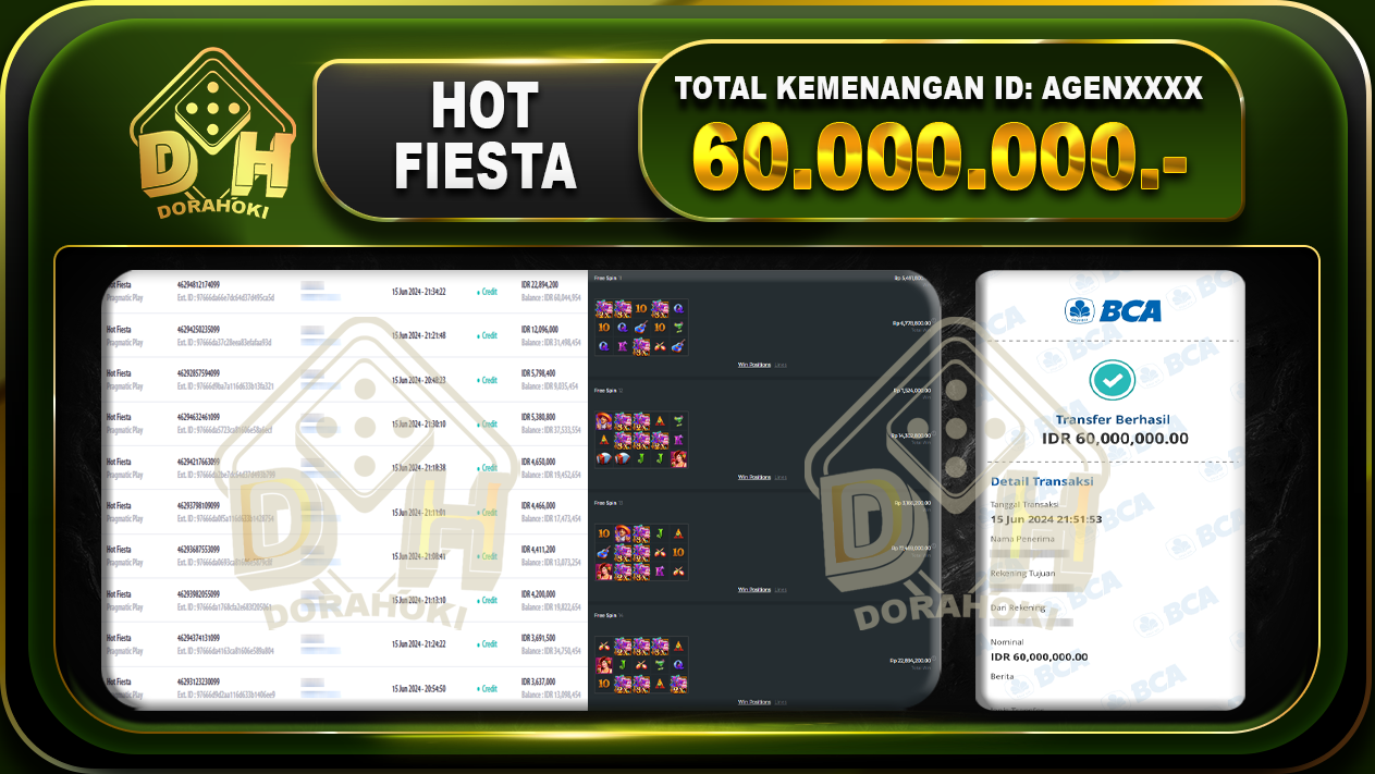 HOT FIESTA Rp.60.000.000