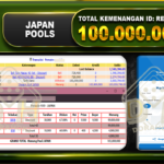 BUKTI JP DORAHOKI JAPAN 100.000.000