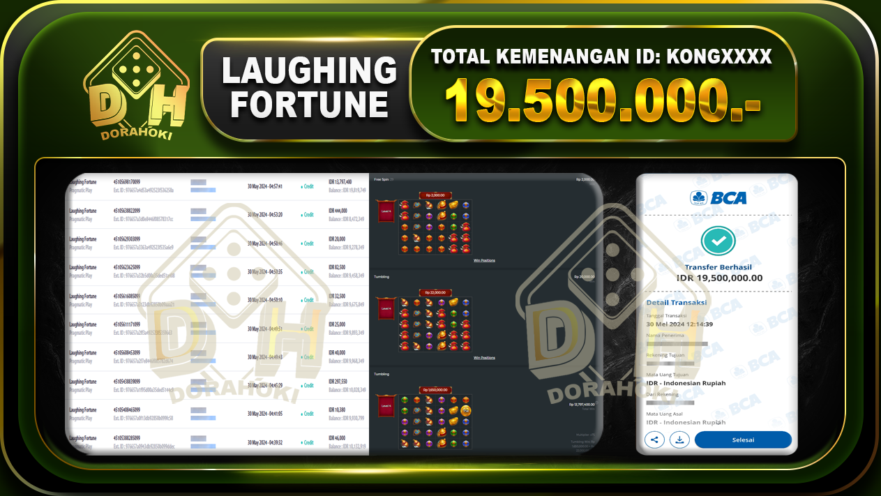 Laughing Fortune 19.500.000