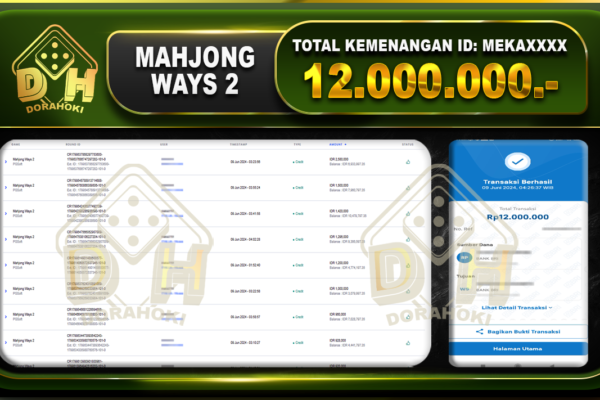 MAHJONG WAYS 2 Rp.12.000.000