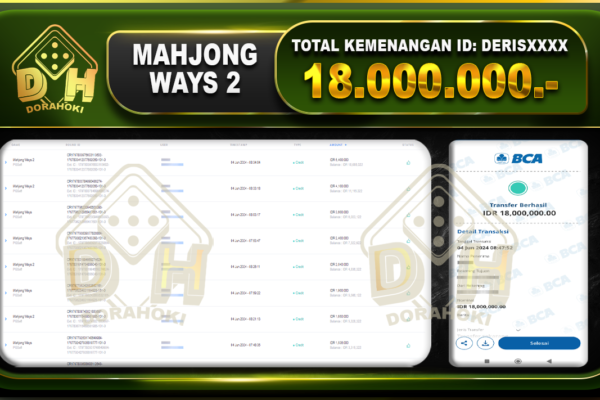 MAHJONG WAYS Rp.18.000.000