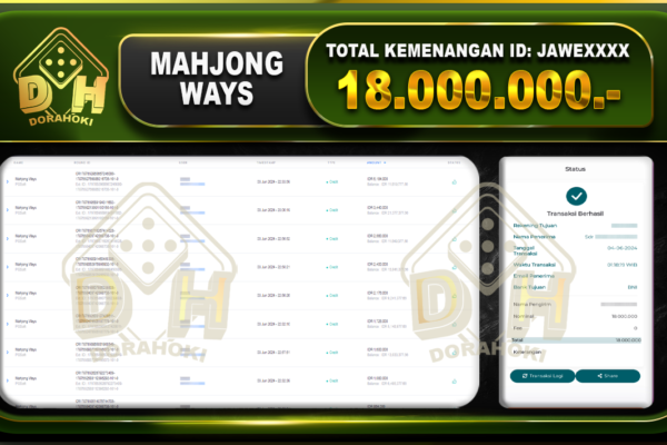 Mahjong Ways 18.000.000