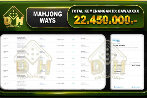 Mahjong Ways 22.450.000