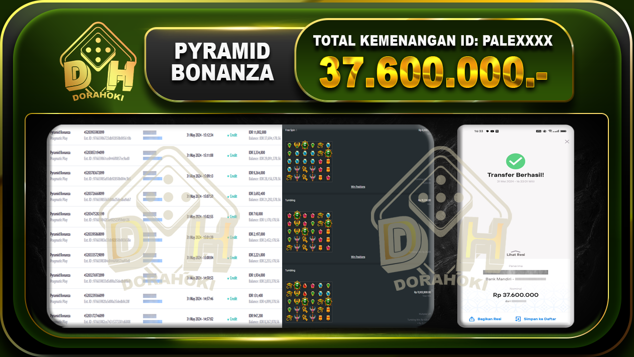 Pyramid Bonanza 37.600.000