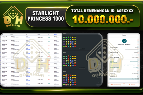 STARLIGH PRINCESS 1000 Rp.10.000.000