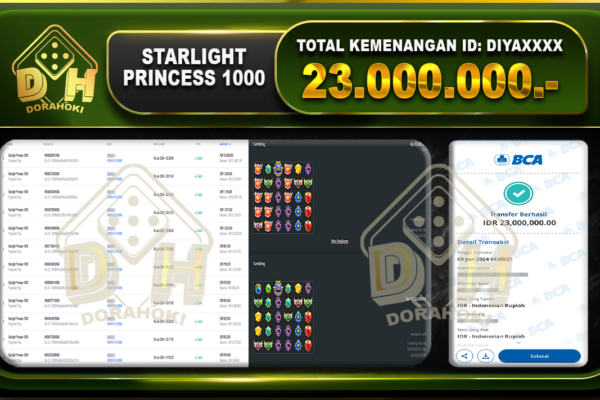 STARLIGH PRINCESS 1000 Rp.23.000.000