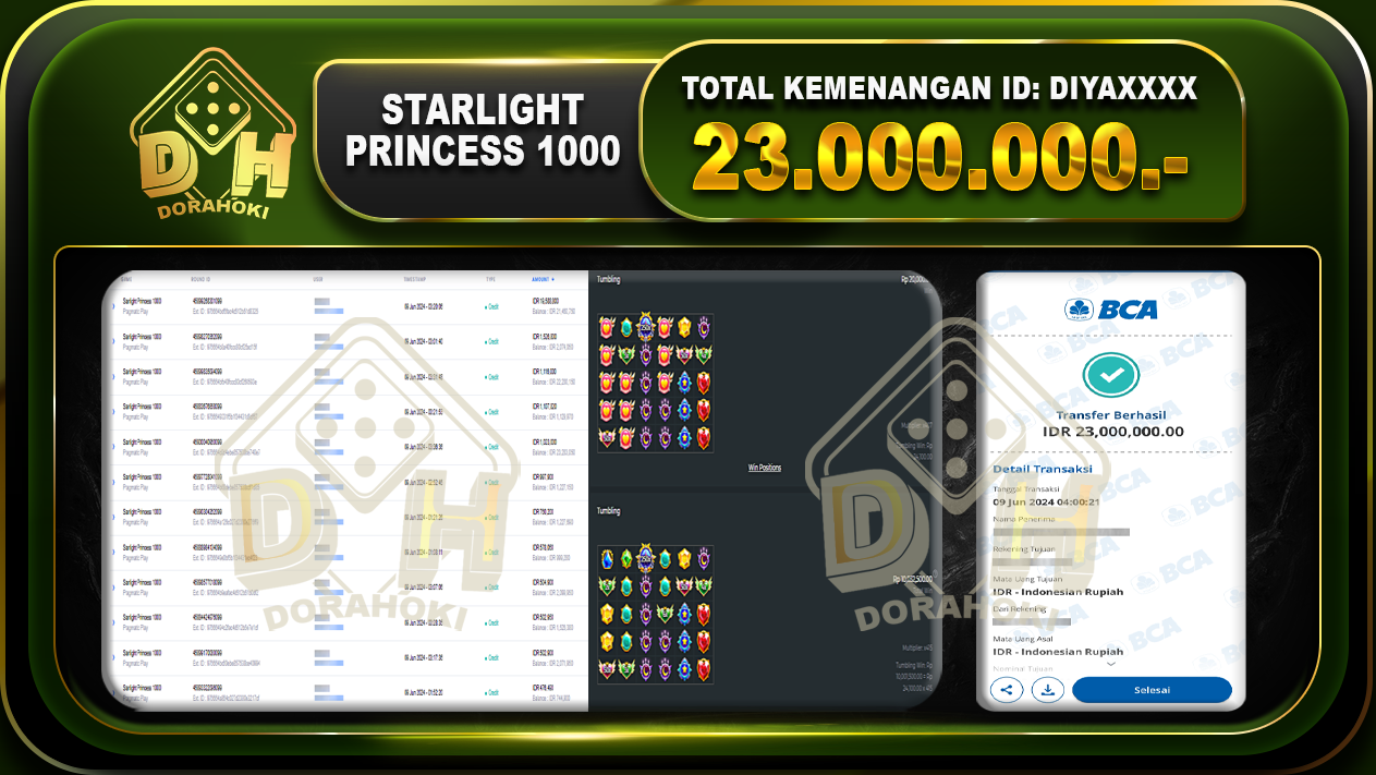 STARLIGH PRINCESS 1000 Rp.23.000.000