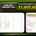 STARLIGHT PRINCESS 1000 Rp.11.000.000