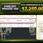 STARLIGHT PRINCESS 1000 Rp.12.250.000