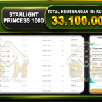 STARLIGHT PRINCESS 1000 Rp.33.100.000