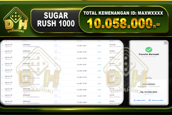 SUGAR RUSH 1000 Rp.10.058.000