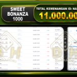 SWEET BONANZA 1000 Rp.11.000.000