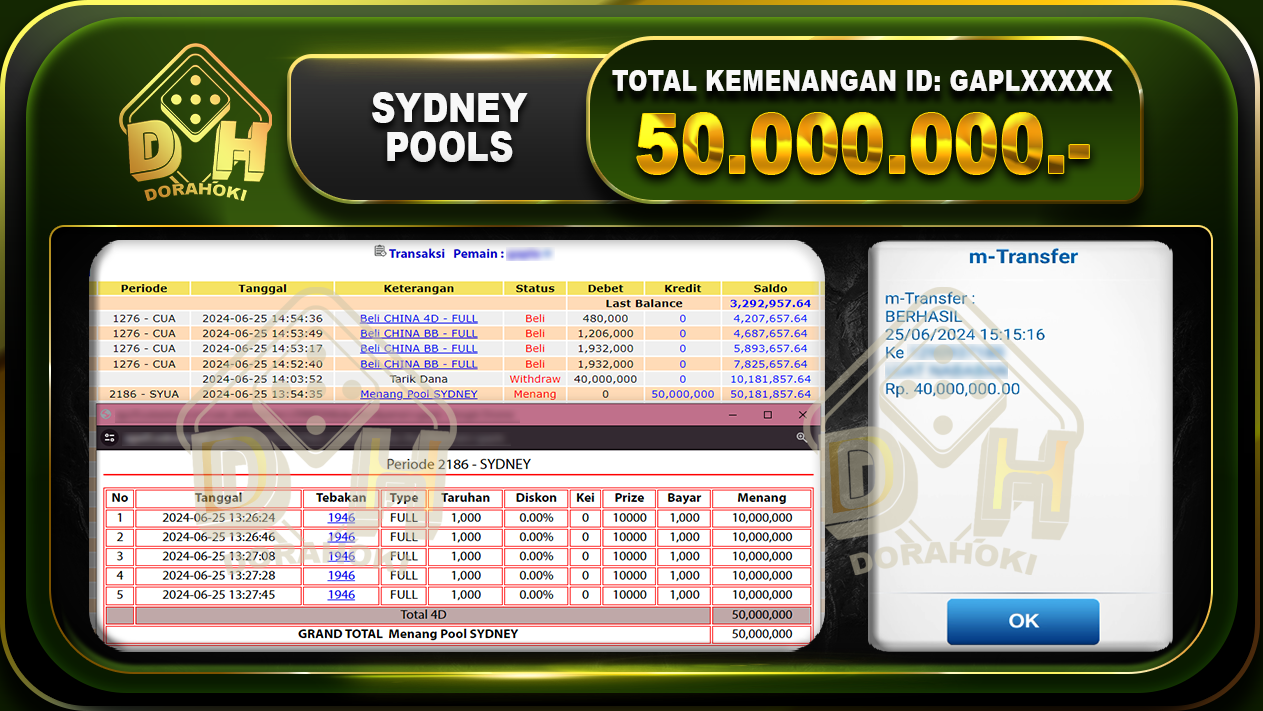 SYDNEY 50.000.000